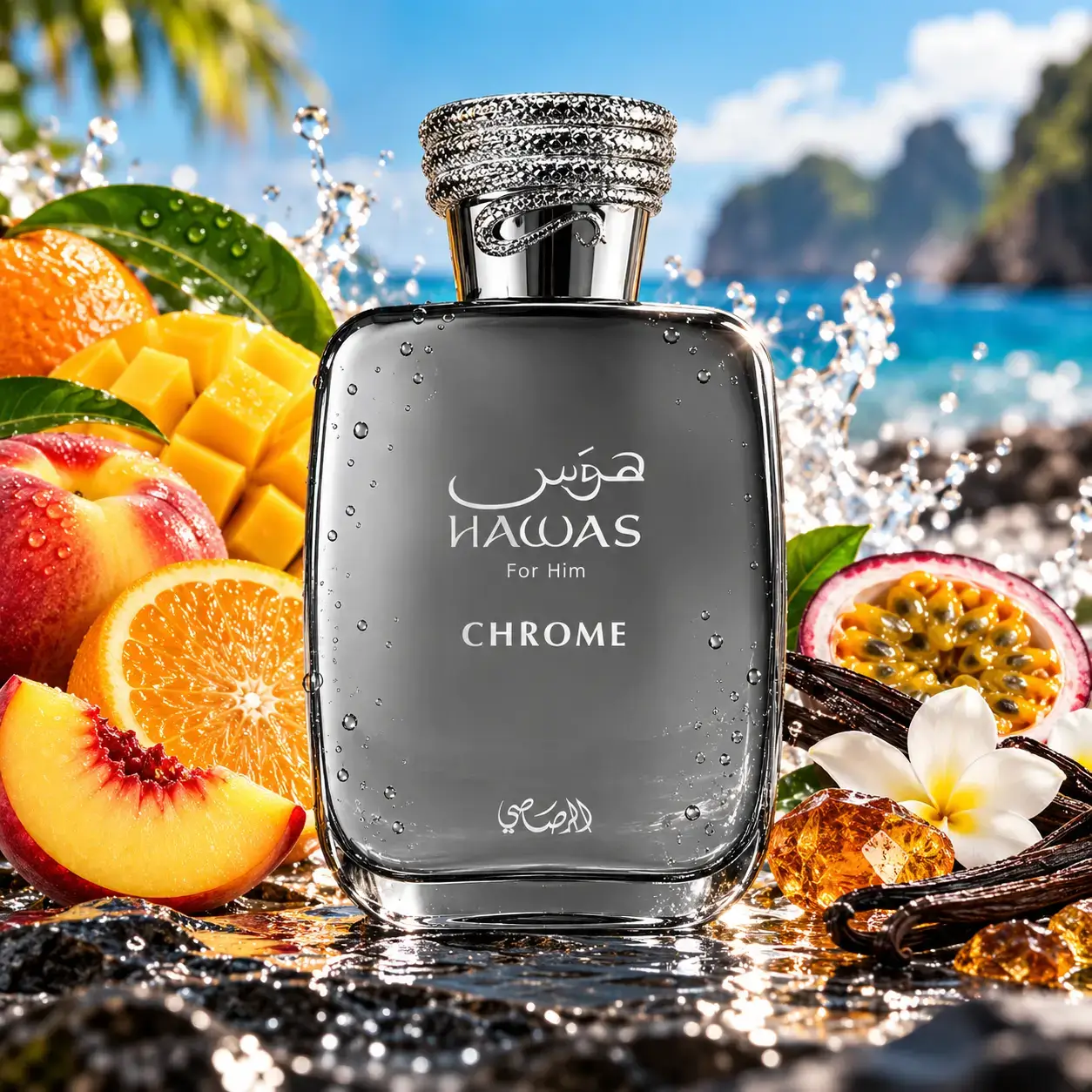 Rasasi Hawas Chrome Eau de Parfum (EDP) 100ml - View 2